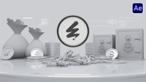Videohive Money Logo Reveal 55640197 Logo Stings template preview