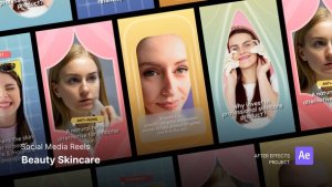 Videohive Reels - Beauty Skincare Product Promo template preview