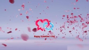 Videohive Rose Petals Logo Reveal Logo Stings template preview