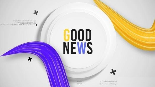 Videohive Good News Opener Openers template preview