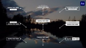 Videohive Minimalist Call Outs | After Effect Titles template preview