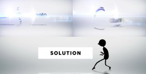 Character Logo Reveal Video Displays template preview