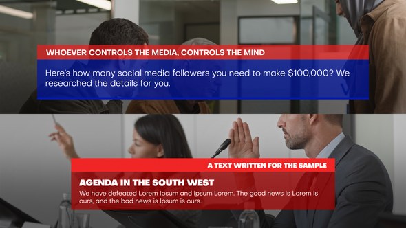 Videohive News Titles Vol. 01 Broadcast-packages template preview