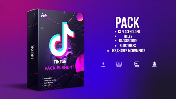 Videohive TikTok Pack 50540333 Product Promo template preview