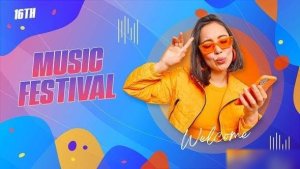 Videohive Music Festival Intro Openers template preview