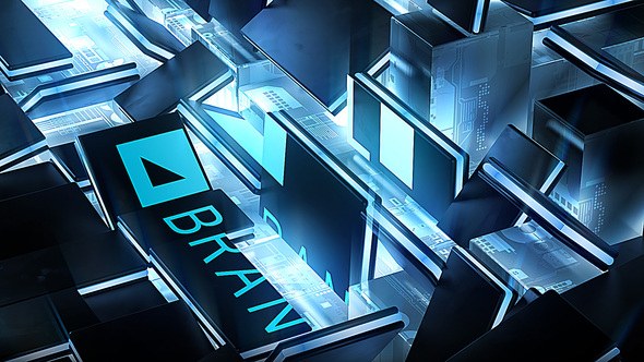 Videohive Hardware GPU Chip Logo Reveal Logo Stings template preview