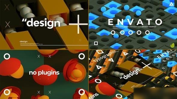 Videohive 3d Scene Opener Openers template preview