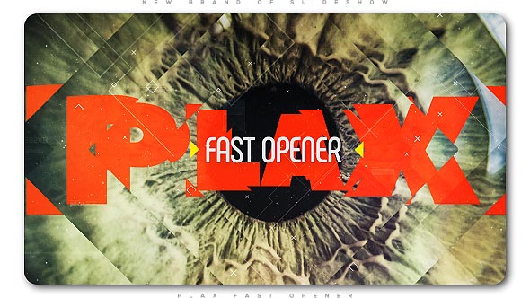 Videohive pLax Fast Opener Openers template preview