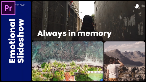 Dynamic Multiscreen Slideshow MOGRT for Premier pro Premiere Pro template preview