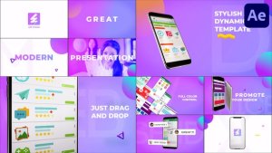 Videohive App Dynamic Promo for After Effects 56473656 Product Promo template preview