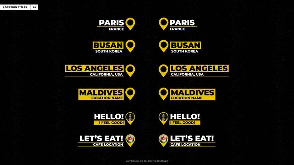 Videohive Location Titles | AE 51857311 Titles template preview