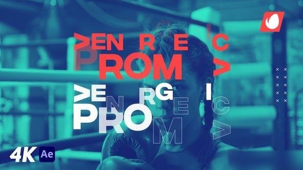 Videohive Energetic Promo Openers template preview