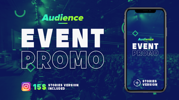 Videohive Audience - Fast Paced Event Promo Video Displays template preview