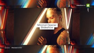 Videohive Minimal Opener Slideshow 34563230 Video Displays template preview