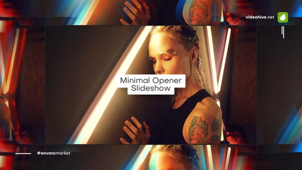 Videohive Minimal Opener Slideshow 34563230 Video Displays template preview