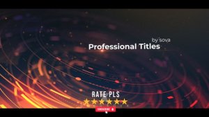 Videohive Circles Lines Particles Logo Titles template preview