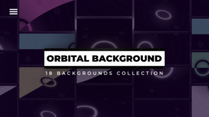 Videohive 18 Orbital Backgrounds Elements template preview