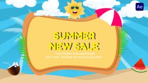 Videohive Summer Sale 42641077 Video Displays template preview