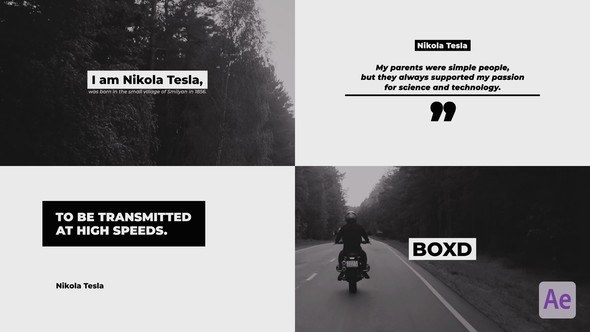 Videohive In BOXD Titles | After Effects Titles template preview