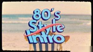 Videohive 80s Style Intro Openers template preview