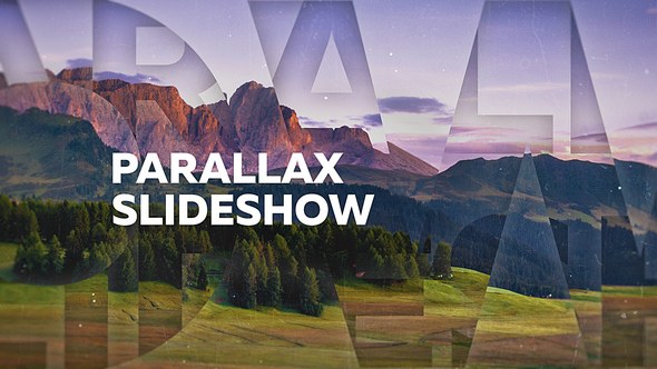 Videohive Parallax Slideshow - After Effects Templates Video Displays template preview