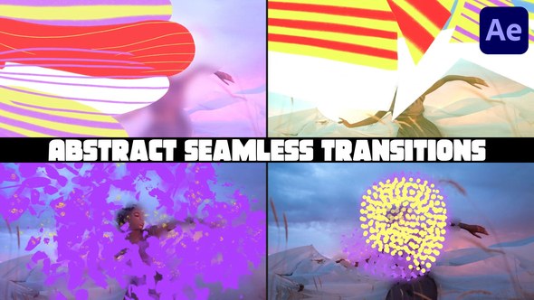 Videohive Abstract Seamless Transitions | After Effects Elements template preview