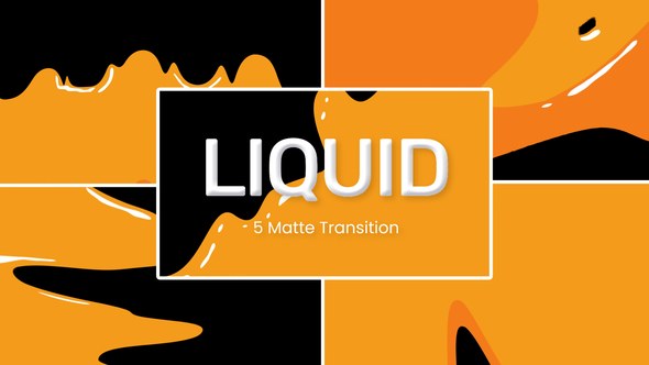Videohive Liquid Transitions 47427946 Elements template preview