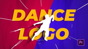 Dance Logo Intro Premiere Pro template preview