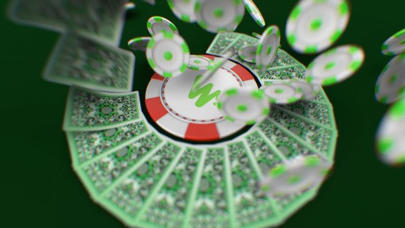 Videohive Playing Cards Logo Openers template preview