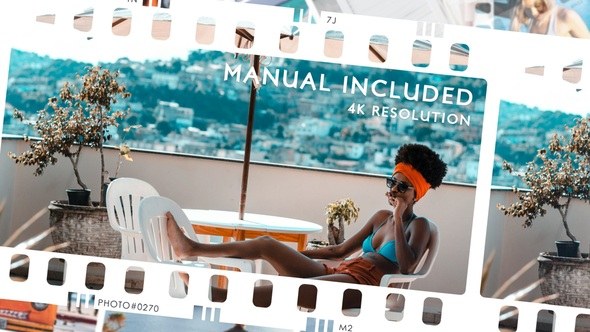 Videohive FilmReel Photo Slideshow Video Displays template preview