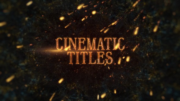 Videohive Cinematic Movie Titles Titles template preview
