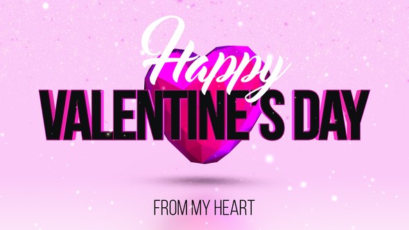 Videohive Valentine's Day 23216212 Logo Stings template preview