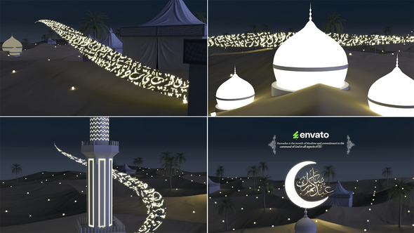 Videohive Edit Ramadan Kareem Intro Eid Mubarak v2 Ramadan template preview