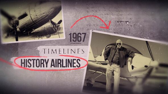 Videohive History Timeline 51863254 Video Displays template preview