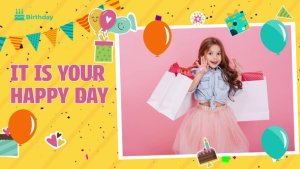 Videohive Happy Birthday Slideshow 40767030 Video Displays template preview