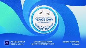 Videohive International Peace Day Openers template preview