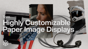 Videohive Torn - Highly Customizable Paper Image Display Video Displays template preview