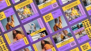 Videohive Mason Fashion Sale Instagram Posts Product Promo template preview