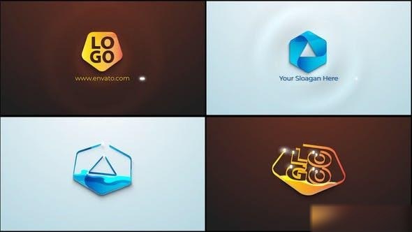 Videohive Liquid 3D Logo Reveal Logo Stings template preview