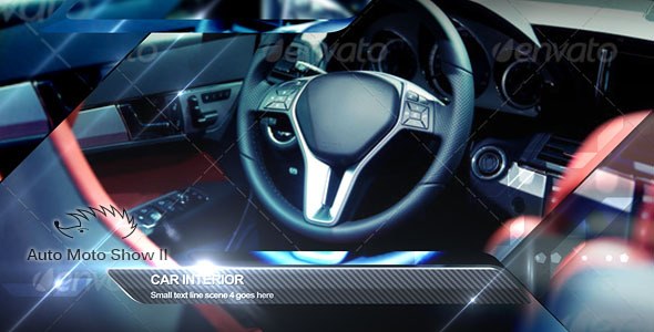 Auto Moto Show II Video Displays template preview
