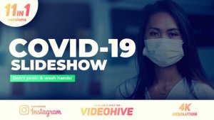 Videohive Coronavirus Covid-19 Slideshow Openers template preview