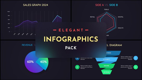 Videohive Elegant Infographics Vol.1 Infographics template preview