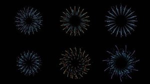 Videohive Animated Fireworks Elements Elements template preview
