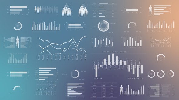 Videohive White infographics Infographics template preview