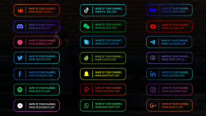 Videohive Social Media V6 Titles template preview