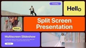 Videohive Multiscreen Slideshow Trendy Openers template preview
