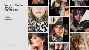 Videohive Vertical Social Media Promotion Product Promo template preview