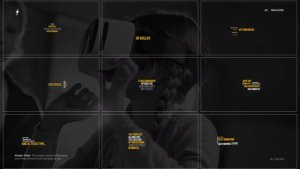 Videohive Kinetic Titles | After Effects 53600486 Titles template preview