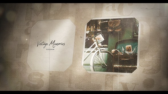 Videohive Vintage Memories Slideshow 25121592 Video Displays template preview