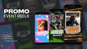 Videohive Event Promo Reels Product Promo template preview